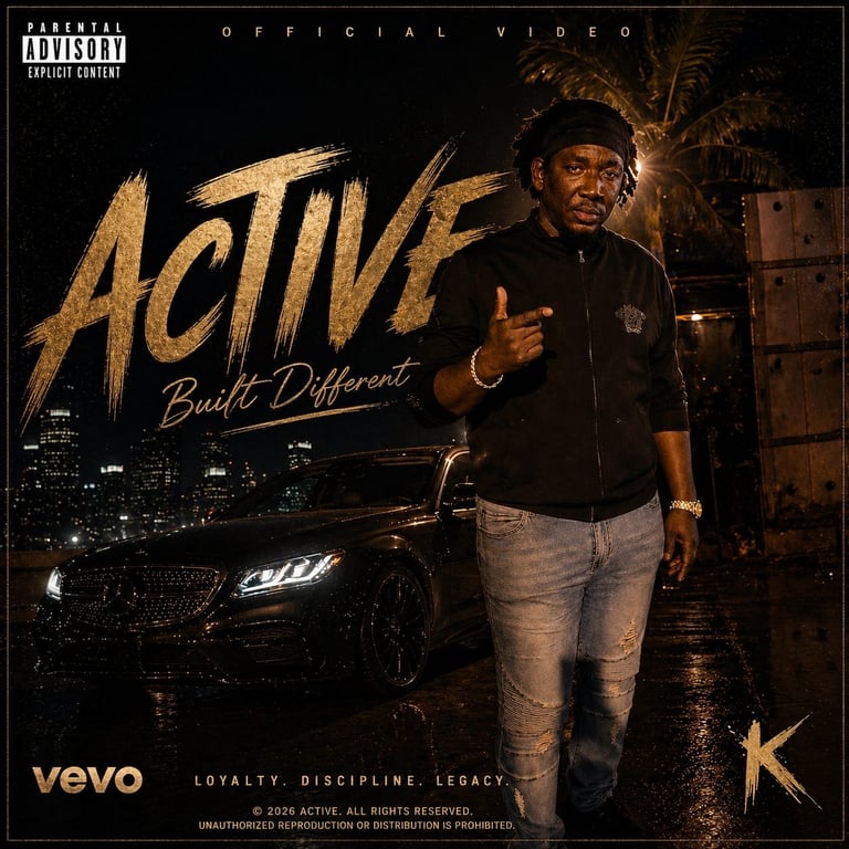 Kxvin Velez ACTIVE album cover